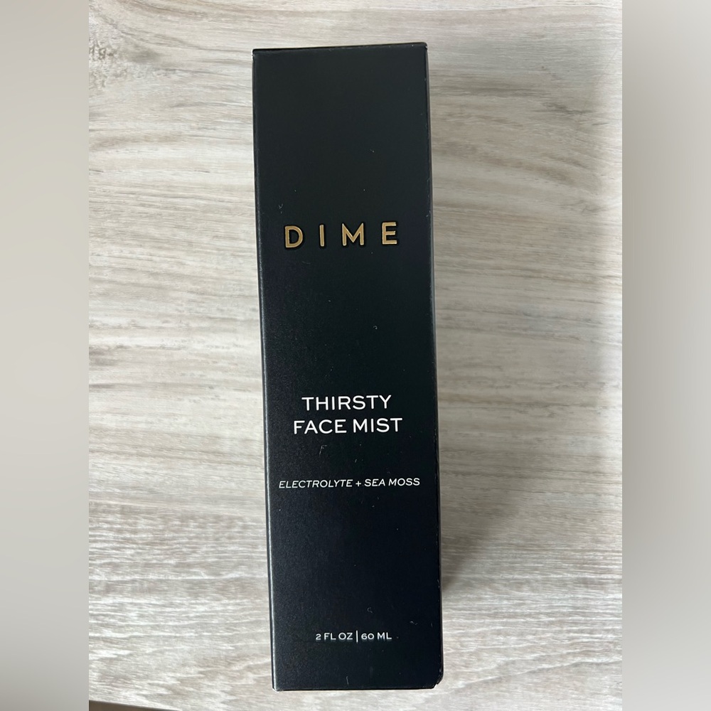 Dime beauty Thirsty Face Mist NWB